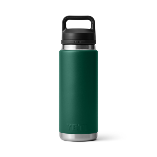 YETI Rambler® 26 oz (769 ml) Flasche Mit Chug-Verschluss – Black Forest Green