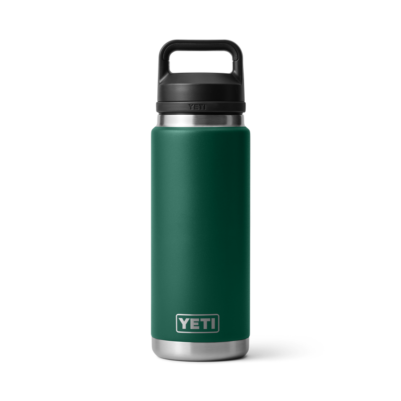 Laden Sie das Bild in Galerie -Viewer, YETI Rambler® 26 oz (769 ml) Flasche Mit Chug-Verschluss – Black Forest Green
