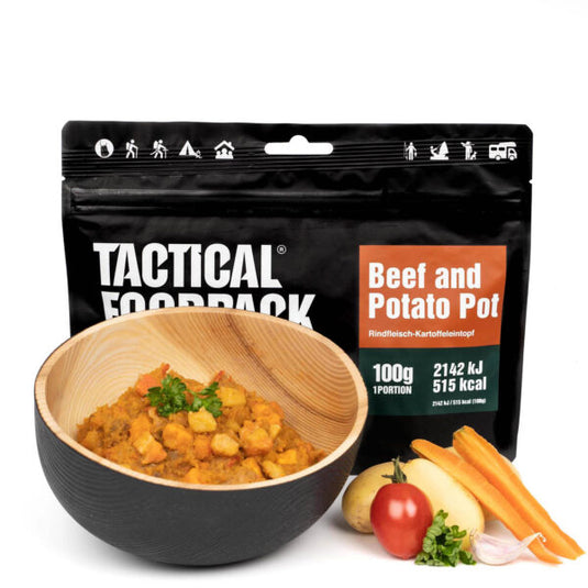 TACTICAL FOODPACK Rindfleisch-Kartoffeltopf 100g