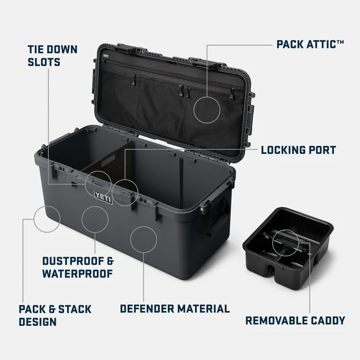 Laden Sie das Bild in Galerie -Viewer, YETI LoadOut® GoBox 60 Ausrüstungsbox
