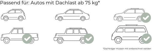 Hartschalen-Dachzelt CUMARU EASE