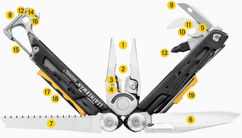 Laden Sie das Bild in Galerie -Viewer, Leatherman Signal Nocturnal Nocturnal Multitool

