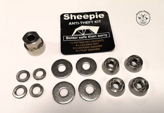 Sheepie Diebstahlsicherung für Dachzelte