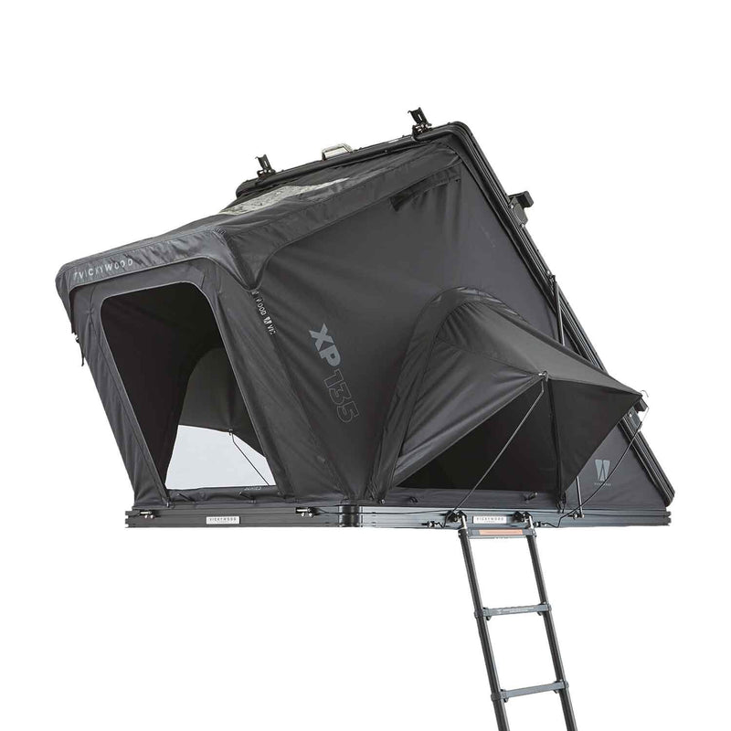 Laden Sie das Bild in Galerie -Viewer, Alu-Hartschalen-Dachzelt CUMARU XP 135 All Black
