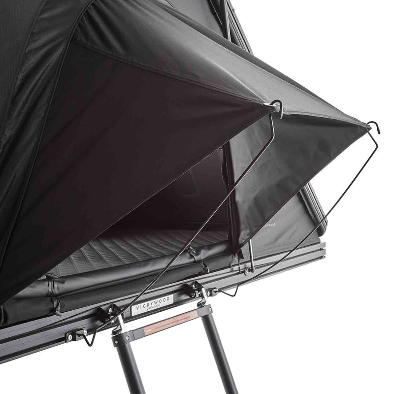 Laden Sie das Bild in Galerie -Viewer, Alu-Hartschalen-Dachzelt CUMARU XP 135 All Black
