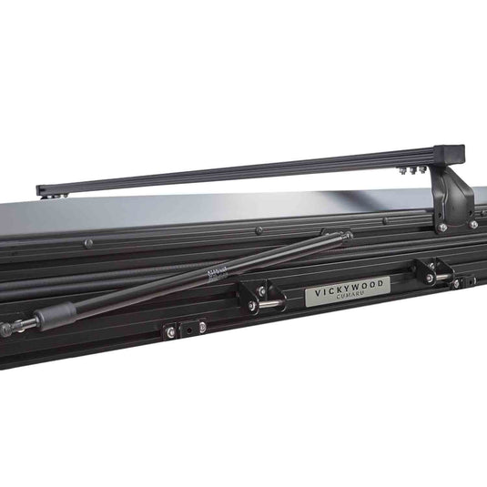 Alu-Hartschalen-Dachzelt CUMARU XP 135 All Black