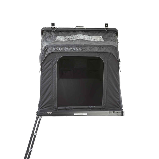 Alu-Hartschalen-Dachzelt CUMARU XP 135 All Black