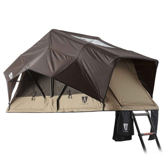 Leichtbau Dachzelt LITTLE BAMBOO 125 GEN. 2 coffee