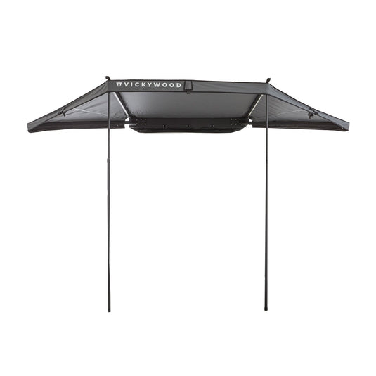 180° Markise LEAF freitragend grau –