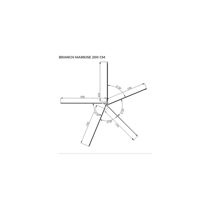 Laden Sie das Bild in Galerie -Viewer, 270° Hardcover Seitenmarkise BRANCH RUGGED
