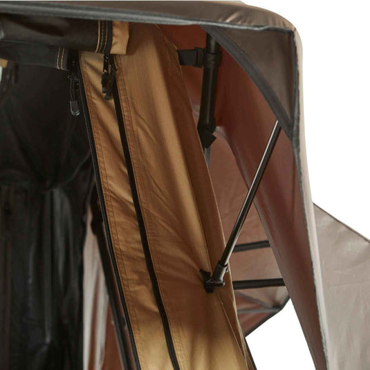 Leichtbau Dachzelt LITTLE BAMBOO 125 GEN. 2 coffee –