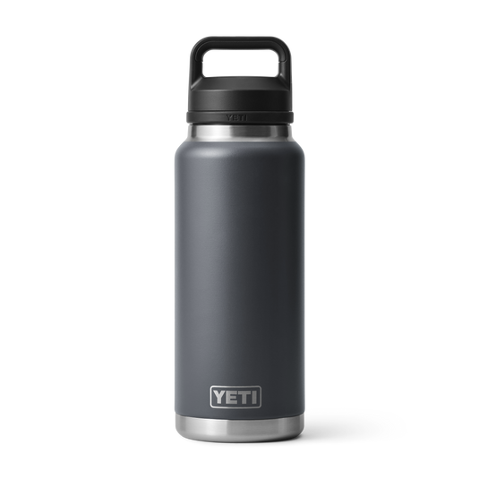 YETI Rambler 36 oz Bottle Chug Cap Charcoal Frontansicht